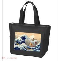 Hokusai The Great Wave Off Kanagawa Japanese Art Anime Tote Bag thumb 3