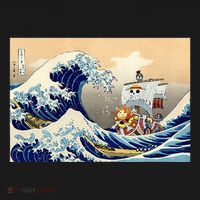 Hokusai The Great Wave Off Kanagawa Japanese Art Anime Tote Bag thumb 4