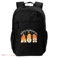 Happy Thanksgiving Gnome Festive Holiday Backpack thumb 0