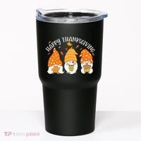 Happy Thanksgiving Gnome Festive Holiday Tumbler thumb 0
