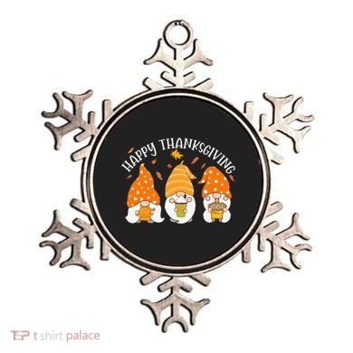 Happy Thanksgiving Gnome Festive Holiday Ornament