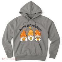 Happy Thanksgiving Gnome Festive Holiday Hoodie thumb 0