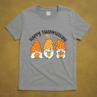 Happy Thanksgiving Gnome Festive Holiday T-Shirt thumb 5