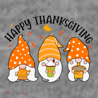 Happy Thanksgiving Gnome Festive Holiday Toddler Hoodie thumb 2