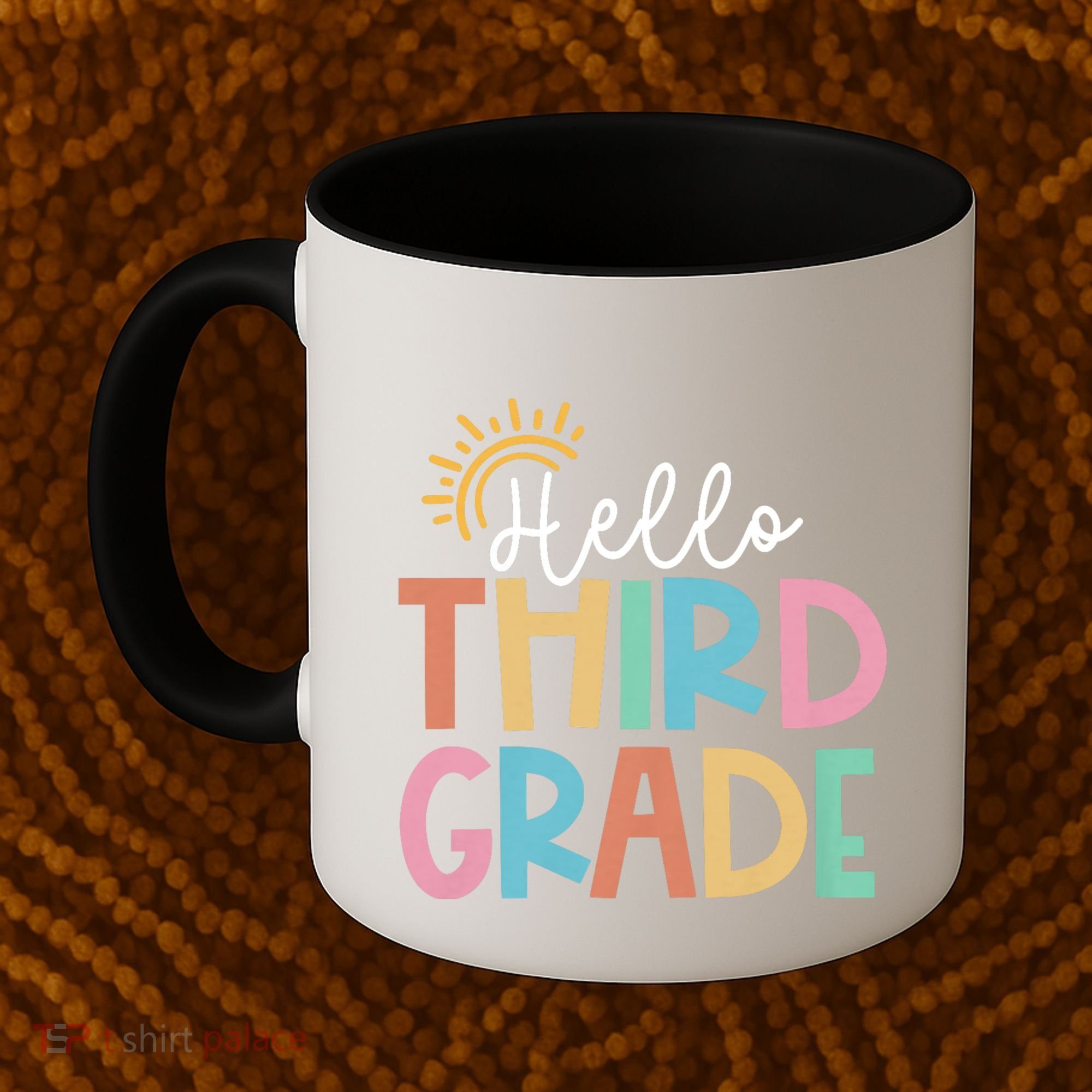 Hello Third Grade Team 3rd Grade Back To School Teacher Coffee Mug