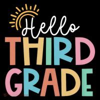 Hello Third Grade Team 3rd Grade Back To School Teacher Kids Long Sleeve Shirt thumb 2