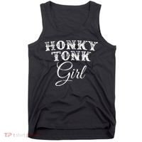 Honky Tonk Girl The Original Country Music Tank Top thumb 0