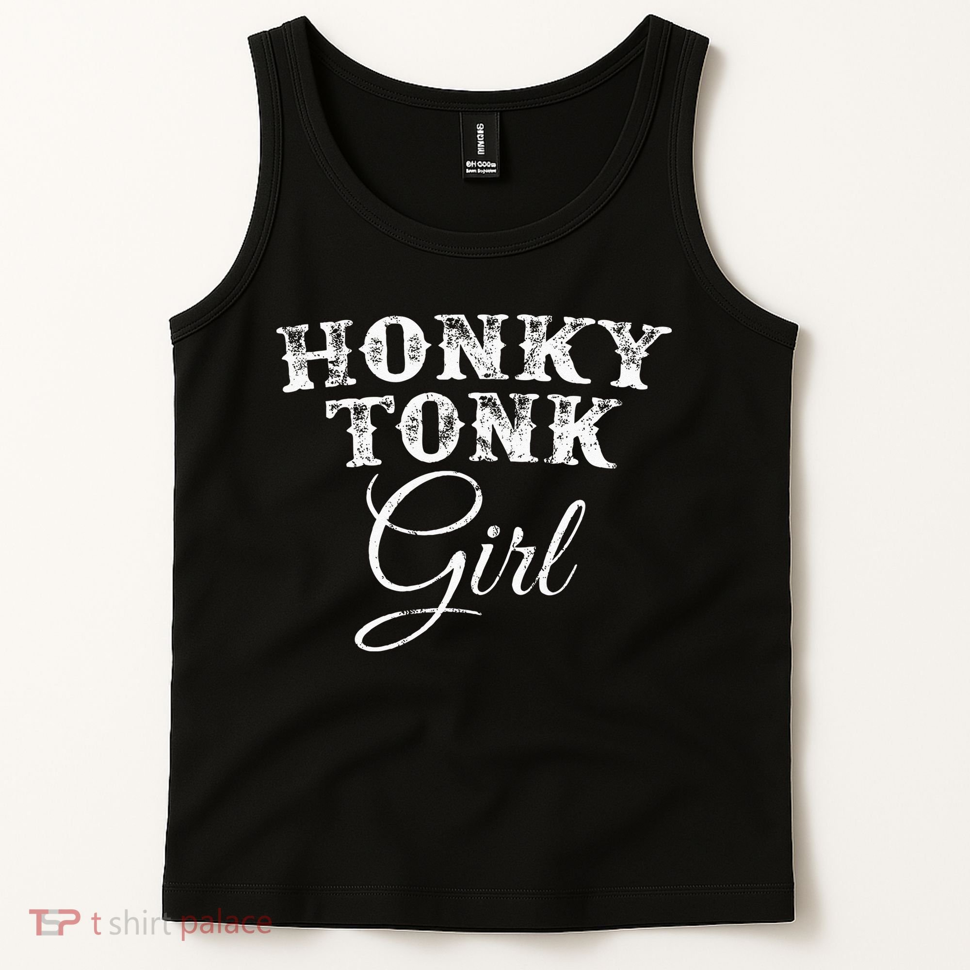 Honky Tonk Girl The Original Country Music Tank Top
