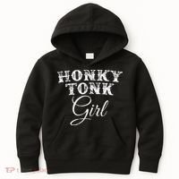 Honky Tonk Girl The Original Country Music Kids Hoodie thumb 0