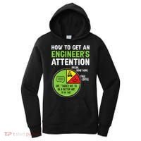 How To Get An Engineer's Attention  Women's Hoodie thumb 0