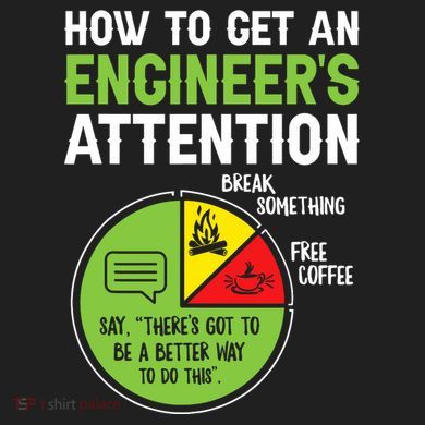 How To Get An Engineer's Attention  Women's Cooling Performance Crew T-Shirt