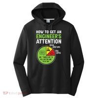 How To Get An Engineer's Attention  Performance Fleece Hoodie thumb 0