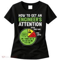 How To Get An Engineer's Attention  Women's T-Shirt thumb 0