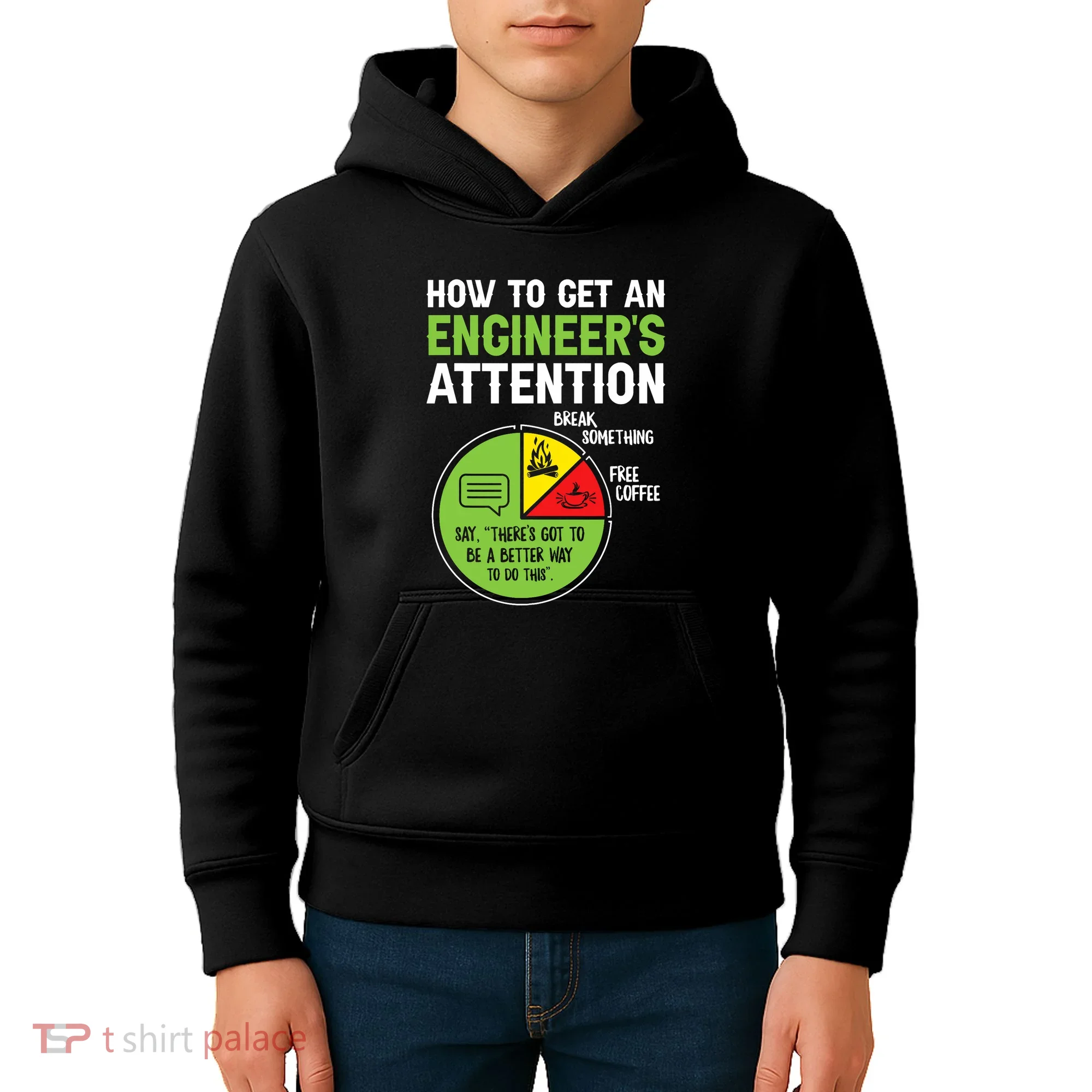 How To Get An Engineer's Attention  Kids Hoodie