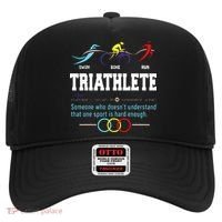 Humorous Triathlon Gift Sports Cycling Running Hat thumb 0