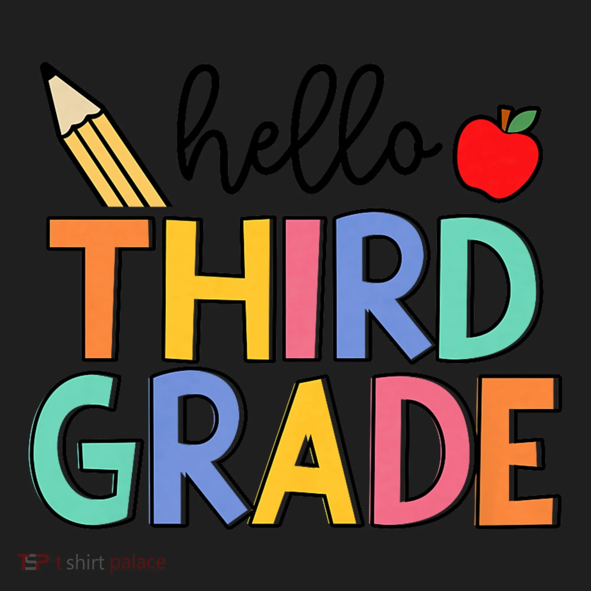 Hello Third Grade Team 3rd Grade Back To School Teacher Women's Sweatshirt
