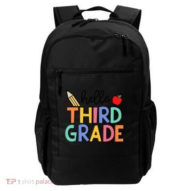 Hello Third Grade Team 3rd Grade Back To School Teacher Backpack