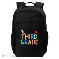 Hello Third Grade Team 3rd Grade Back To School Teacher Backpack thumb 0