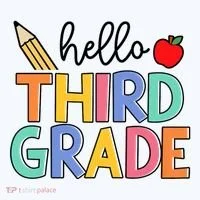 Hello Third Grade Team 3rd Grade Back To School Teacher T-Shirt thumb 7