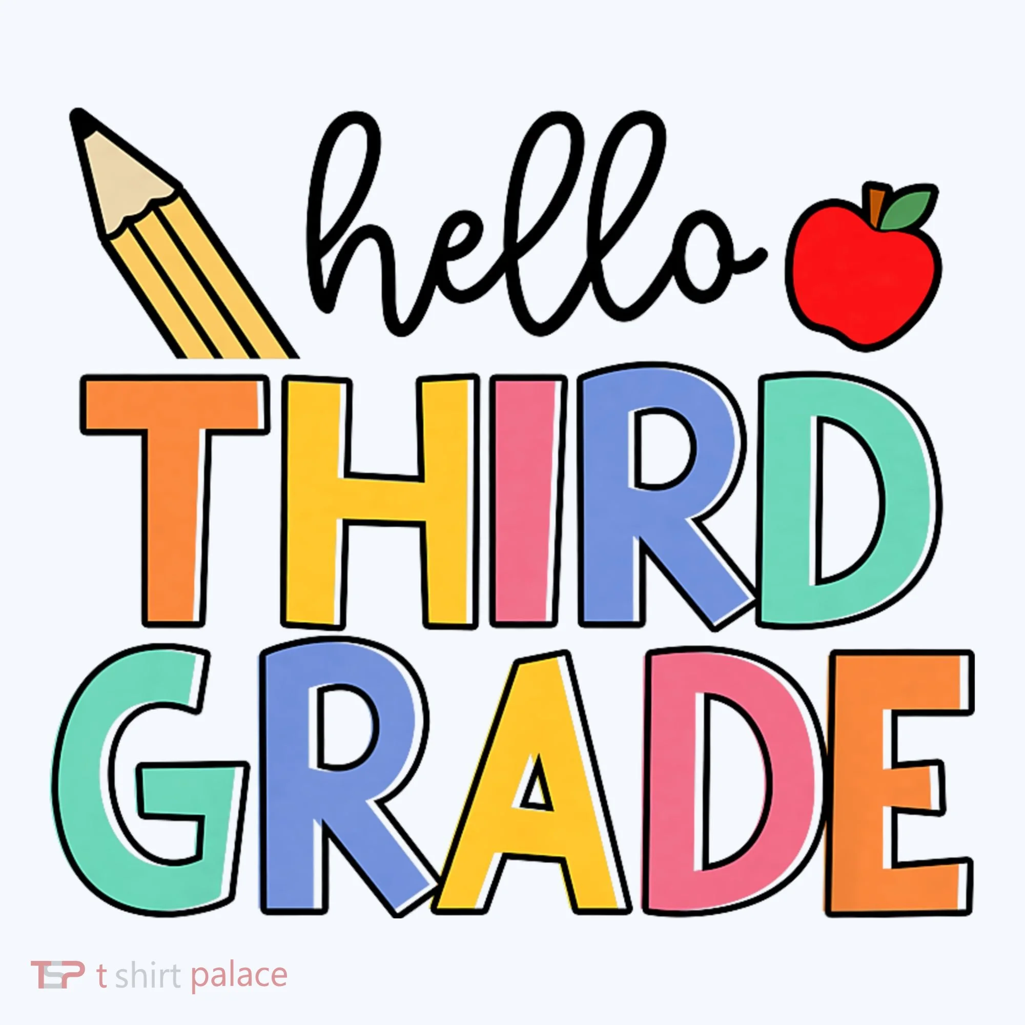 Hello Third Grade Team 3rd Grade Back To School Teacher Bucket Hat
