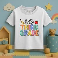 Hello Third Grade Team 3rd Grade Back To School Teacher Toddler T-Shirt thumb 3