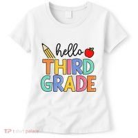 Hello Third Grade Team 3rd Grade Back To School Teacher Women's T-Shirt thumb 0