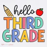 Hello Third Grade Team 3rd Grade Back To School Teacher Kids Hoodie thumb 5