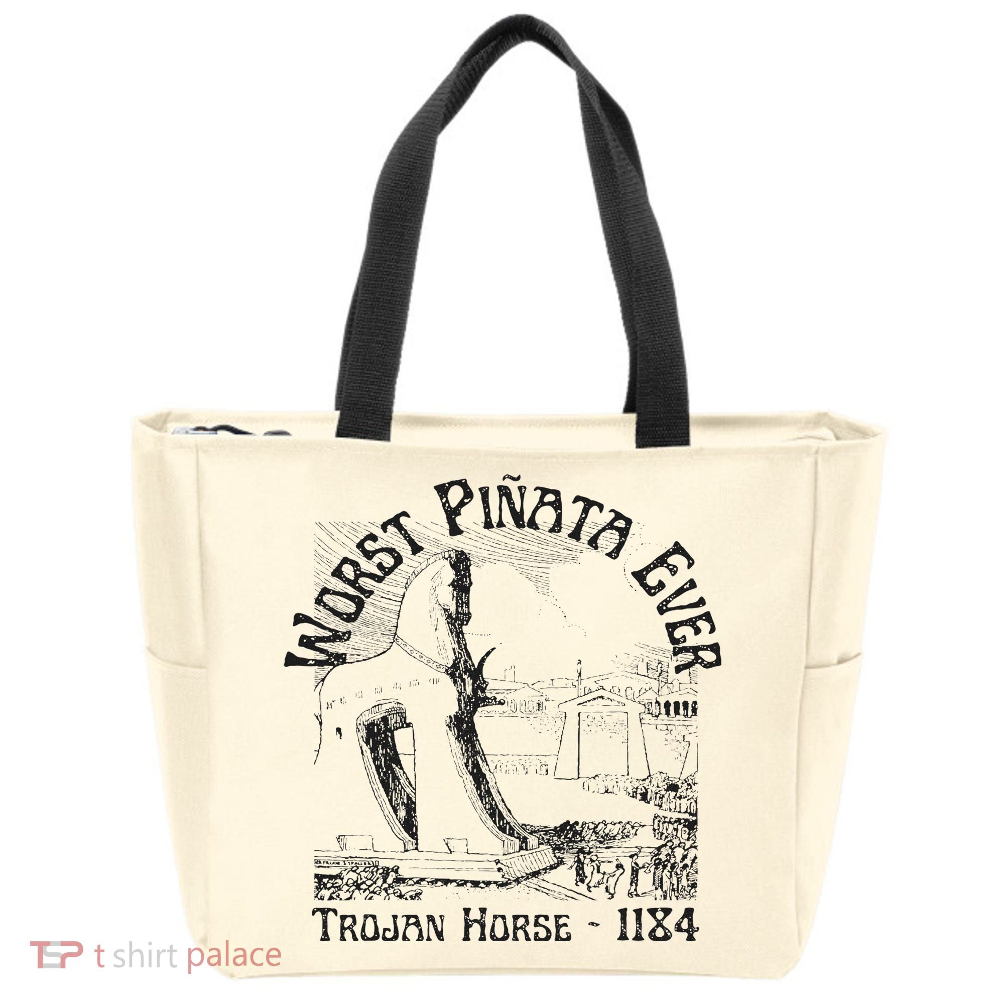 History Teacher Greek Mythology, History Lover Trojan Horse Tote Bag
