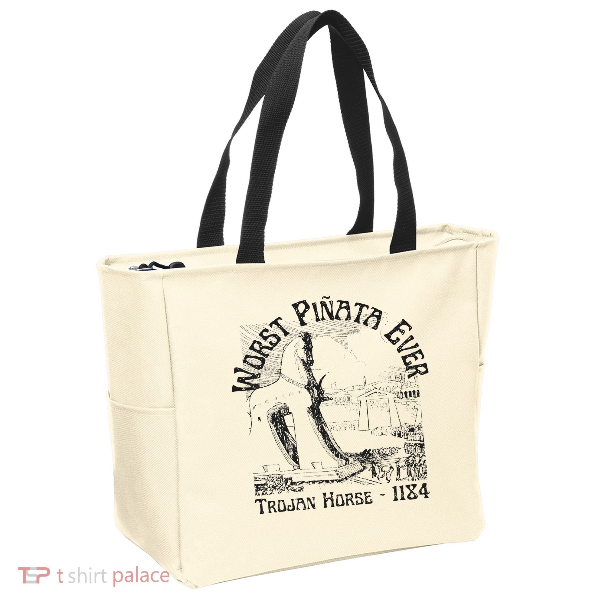 History Teacher Greek Mythology, History Lover Trojan Horse Tote Bag