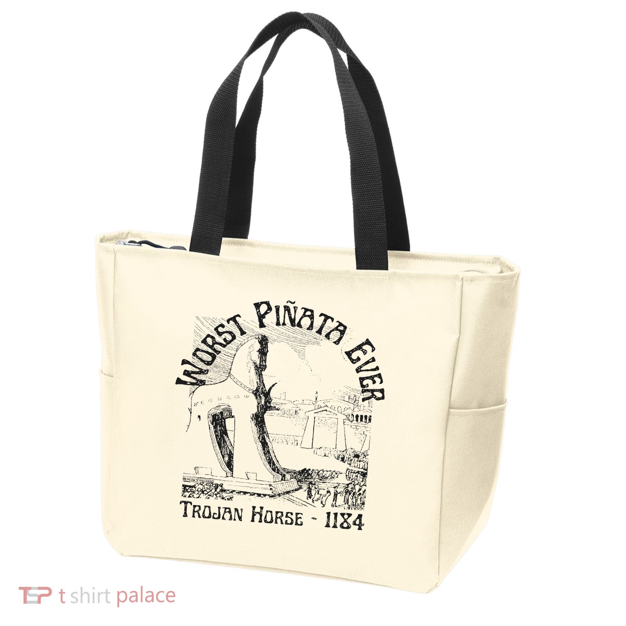 History Teacher Greek Mythology, History Lover Trojan Horse Tote Bag