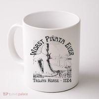 History Teacher Greek Mythology, History Lover Trojan Horse Coffee Mug thumb 0