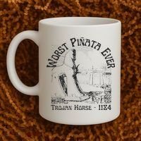 History Teacher Greek Mythology, History Lover Trojan Horse Coffee Mug thumb 2