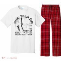History Teacher Greek Mythology, History Lover Trojan Horse Pajama Set thumb 0