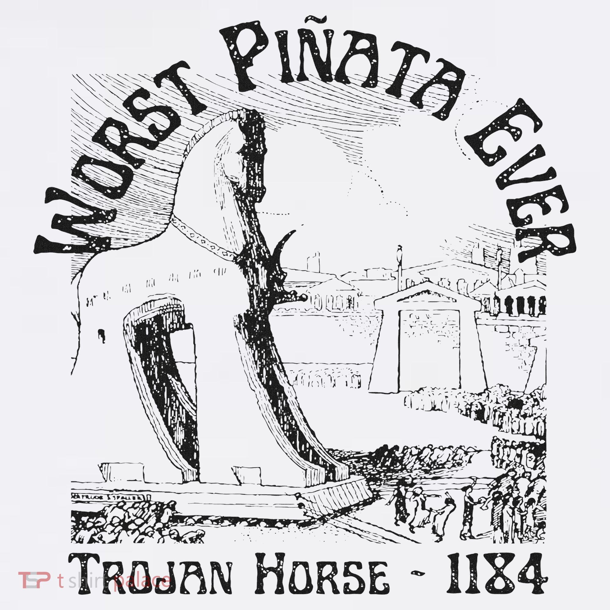 History Teacher Greek Mythology, History Lover Trojan Horse Kids Sweatshirt