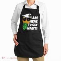 Here To Get Nauti Cruise Boat Upside Down Pineapple Swinger Apron thumb 2