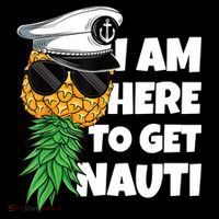 Here To Get Nauti Cruise Boat Upside Down Pineapple Swinger Coffee Mug thumb 5