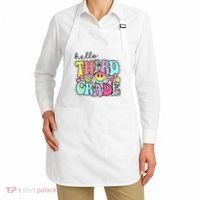 Hello Third Grade Team 3rd Grade Girl Teacher Back To School Apron thumb 2
