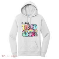 Hello Third Grade Team 3rd Grade Girl Teacher Back To School Women's Hoodie thumb 0