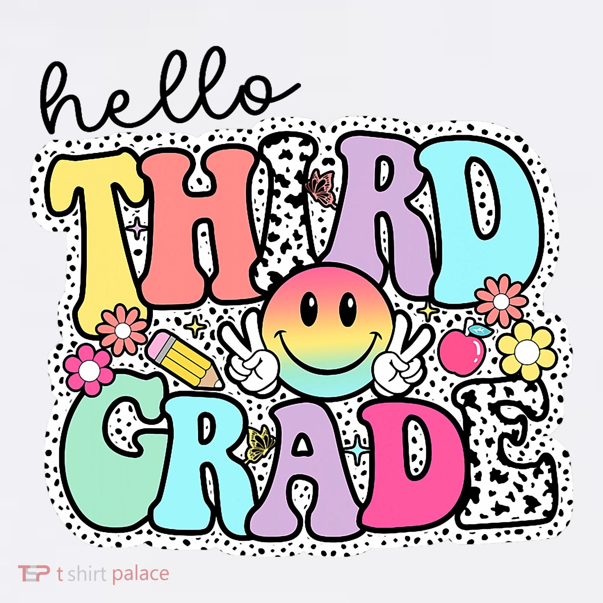 Hello Third Grade Team 3rd Grade Girl Teacher Back To School Hat