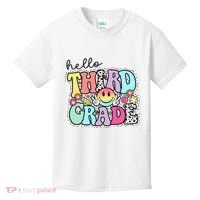 Hello Third Grade Team 3rd Grade Girl Teacher Back To School Kids T-Shirt thumb 0