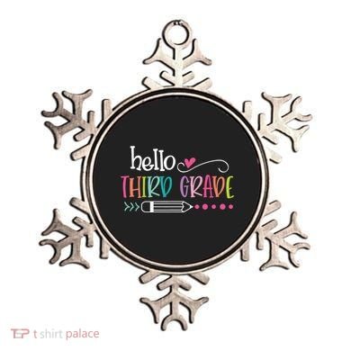Hello Third Grade Fun 3rd Grade To School Gift Ornament