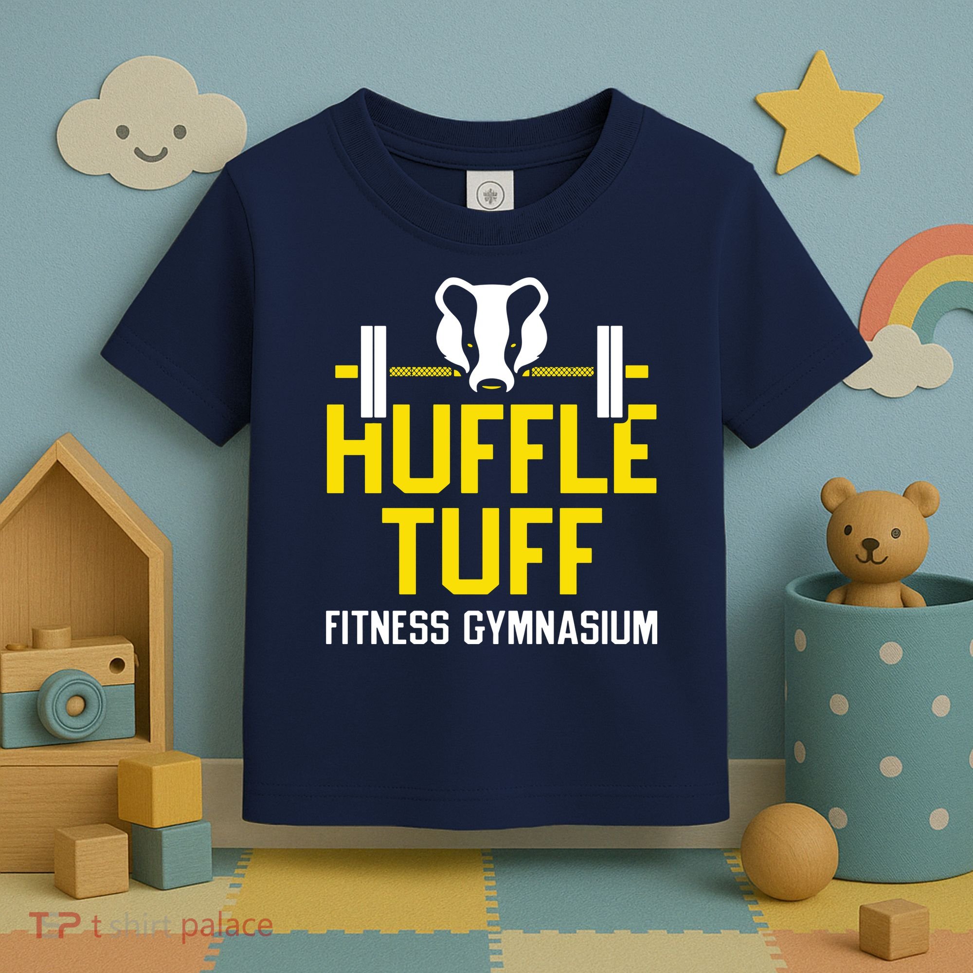 Huffle Tuff Gym Toddler T-Shirt