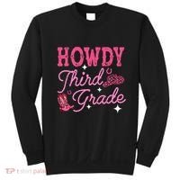 Howdy Third Grade 3rd Grade Teacher Western Cowboy Cowgirls Sweatshirt thumb 0