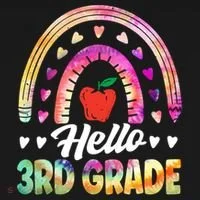 Hello Third Grade Back To School 3Rd Grade Squad Teacher Gift Doggie Tank thumb 4