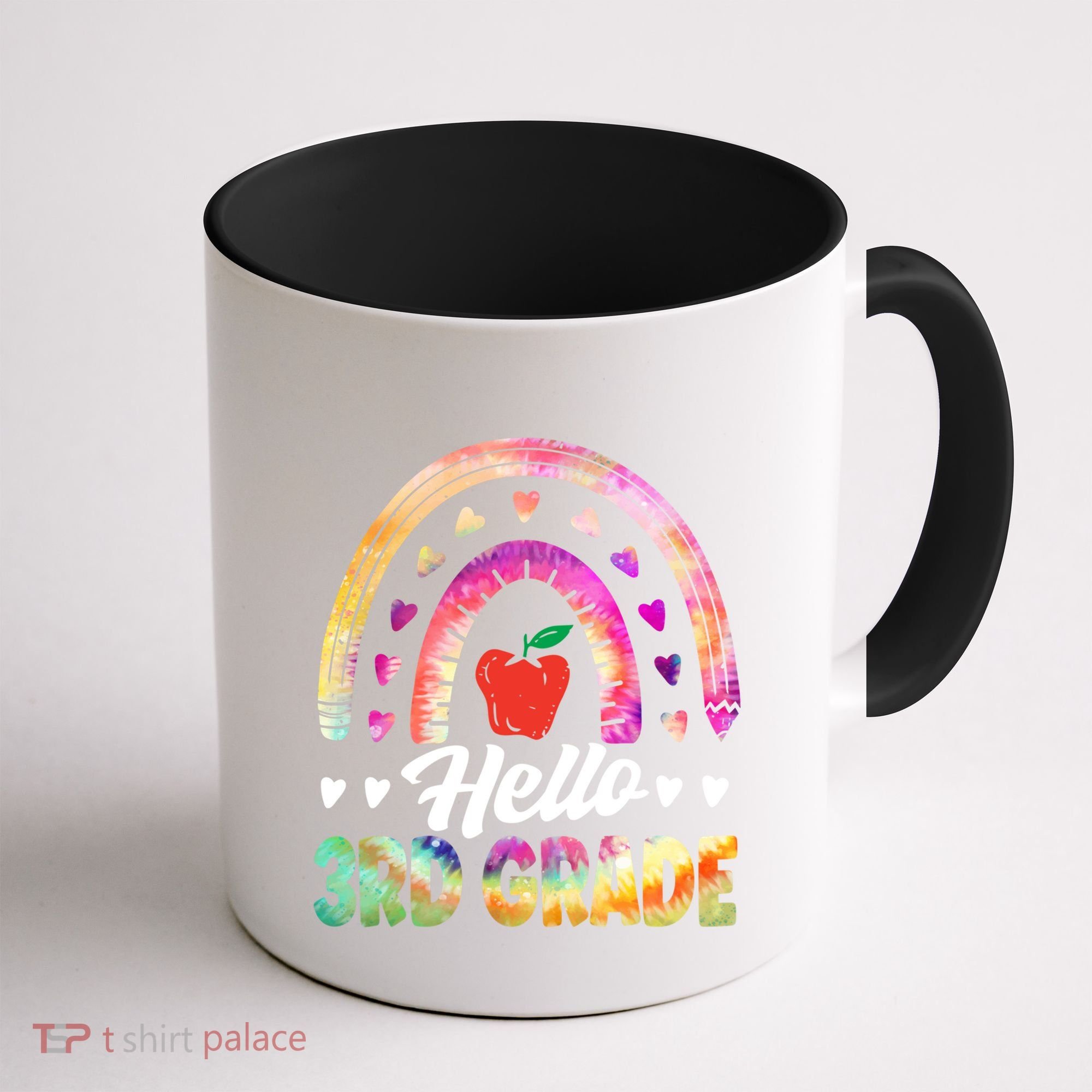 Hello Third Grade Back To School 3Rd Grade Squad Teacher Gift Coffee Mug