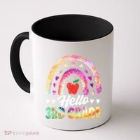 Hello Third Grade Back To School 3Rd Grade Squad Teacher Gift Coffee Mug thumb 0