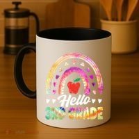 Hello Third Grade Back To School 3Rd Grade Squad Teacher Gift Coffee Mug thumb 4