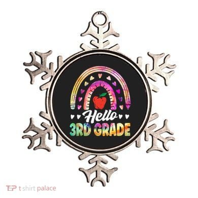 Hello Third Grade Back To School 3Rd Grade Squad Teacher Gift Ornament