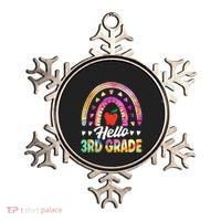 Hello Third Grade Back To School 3Rd Grade Squad Teacher Gift Ornament thumb 0