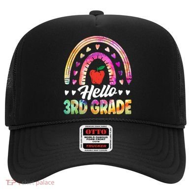 Hello Third Grade Back To School 3Rd Grade Squad Teacher Gift Hat